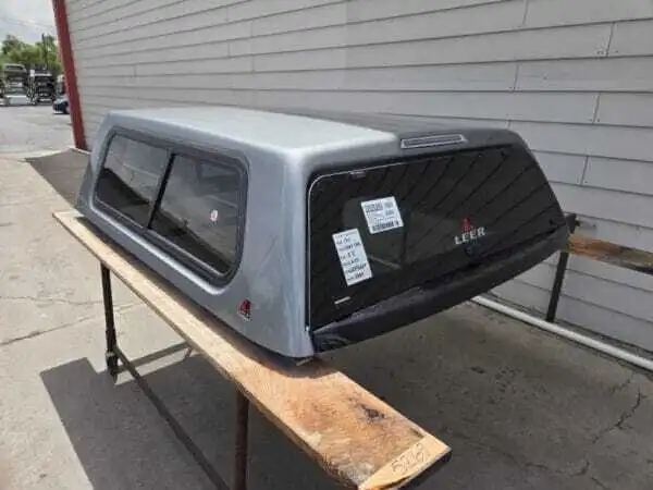 Silverado 1500 topper, LEER 100XR truck cap, Chevrolet Silverado camper shell, fiberglass truck topper, truck bed cap, cargo protection, pickup truck accessories