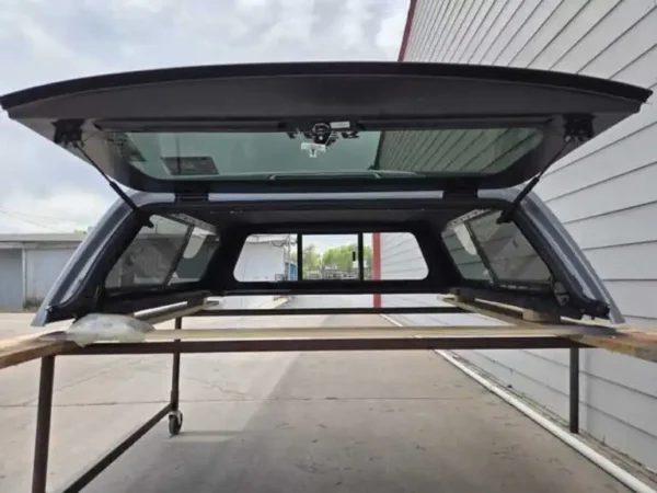 Silverado 1500 topper, LEER 100XR truck cap, Chevrolet Silverado camper shell, fiberglass truck topper, truck bed cap, cargo protection, pickup truck accessories