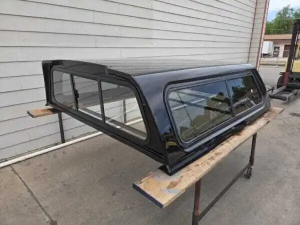 Toyota Tundra topper, LEER 100XR truck cap, Toyota Tundra camper shell, fiberglass truck topper, truck bed cap, cargo protection, pickup truck accessories