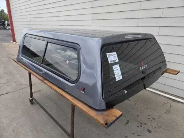 Ford F150 topper, LEER 100XR truck cap, Ford F-150 camper shell, fiberglass truck topper, truck bed cap, cargo protection, pickup truck accessories