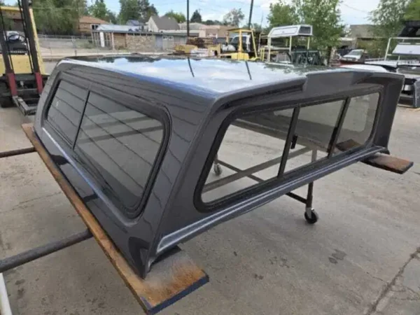 Ford F150 topper, LEER 100XR truck cap, Ford F-150 camper shell, fiberglass truck topper, truck bed cap, cargo protection, pickup truck accessories