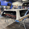 The LEER 100XQ topper for GMC Sierra 1500 delivers secure cargo storage, framed glass design, premium fiberglass durability, and weather-resistant protection for everyday use.